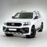Бампер передний "THOR" для Toyota Land Cruiser 200 (2015-н.в.) купить недорого с доставкой в Убинское