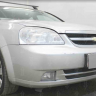 Защита радиатора "Standart" Chevrolet Lacetti седан (2004-2013) чёрная купить недорого с доставкой в Убинское