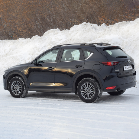 Рейлинги (Черный Муар) MAZDA CX-5 (2017-н.в.) купить недорого с доставкой в Убинское