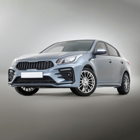 Бампер передний "Kudos" для Kia Rio (2017-2020) купить недорого с доставкой в Убинское