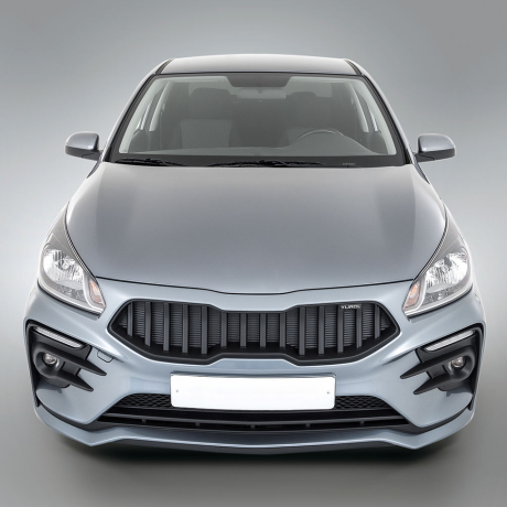 Бампер передний "Kudos" для Kia Rio (2017-2020) купить недорого с доставкой в Убинское