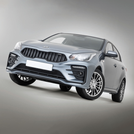Бампер передний "Kudos" для Kia Rio (2017-2020) купить недорого с доставкой в Убинское