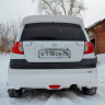 Накладка на задний бампер "Mugen style" для Hyundai Getz рестайлинг (2004-2007 г.в.) купить недорого с доставкой в Убинское