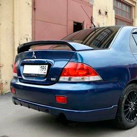 Накладка заднего бампера "EGR" для Mitsubishi Lancer 9 (2003-2009) купить недорого с доставкой в Убинское