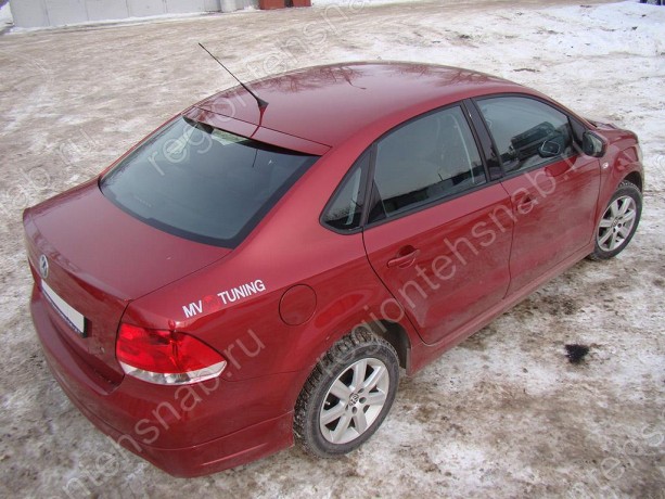 Козырек на заднее стекло для Volkswagen Polo Sedan (2010-2020) купить недорого с доставкой в Убинское