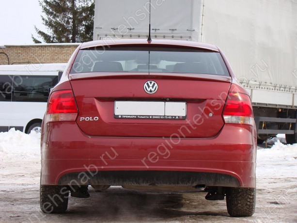 Козырек на заднее стекло для Volkswagen Polo Sedan (2010-2020) купить недорого с доставкой в Убинское