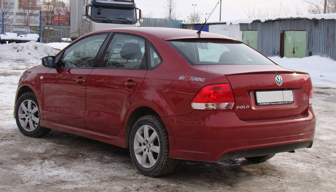 Козырек на заднее стекло для Volkswagen Polo Sedan (2010-2020) купить недорого с доставкой в Убинское