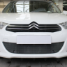 Защита радиатора "Standart" Citroen C4 (2010-2015) под парктроник, чёрная купить недорого с доставкой в Убинское