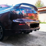 Накладка (юбка) на задний бампер Mazda 3 седан (2003-2009) купить недорого с доставкой в Убинское