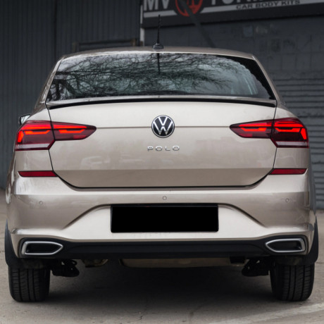 Имитация выхлопа (под покраску) для Volkswagen Polo Liftback (2020-2023) купить недорого с доставкой в Убинское