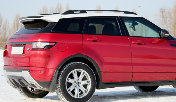 Рейлинги для Land Rover Evoque (2011-2018) Чёрный купить недорого с доставкой в Убинское
