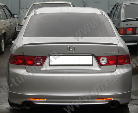 Лип-спойлер малый "Classic" для Honda Accord VII (2004-2008) купить недорого с доставкой в Убинское