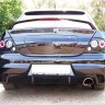 Декоративная заглушка крышки багажника в стиле EVO для Mitsubishi Lancer IX (2003-2009) купить недорого с доставкой в Убинское