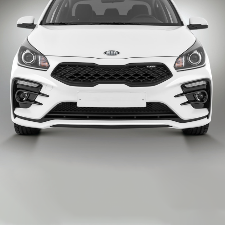 Бампер передний "Kudos Romb" для Kia Rio (2017-2020) купить недорого с доставкой в Убинское