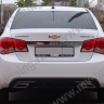 Диффузор заднего бампера var №2 (текстурный пластик) для Chevrolet Cruze (2008-2012) купить недорого с доставкой в Убинское