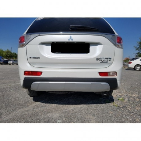 Диффузор заднего бампера "Broomer Design" для Mitsubishi Outlander (3rd generation)(2012-2014) купить недорого с доставкой в Убинское
