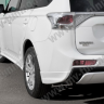 Диффузор заднего бампера "Broomer Design" для Mitsubishi Outlander (3rd generation)(2012-2014) купить недорого с доставкой в Убинское
