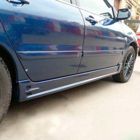 Накладки на пороги "EGR" для Mitsubishi Lancer IX (2003-2009) купить недорого с доставкой в Убинское