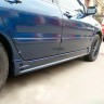 Накладки на пороги "EGR" для Mitsubishi Lancer IX (2003-2009) купить недорого с доставкой в Убинское