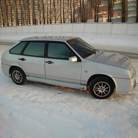 Накладки на пороги "AVR" для B@3 2108, 2109, 21099 купить недорого с доставкой в Убинское
