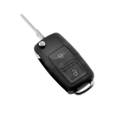 Чип-ключ выкидной с ПДУ 2 кнопки (стиль Volkswagen) B@3 2170-2172, 1117-1119, 2190, 2191, 2123, Datsun (седан, хэтчбэк) купить недорого с доставкой в Убинское