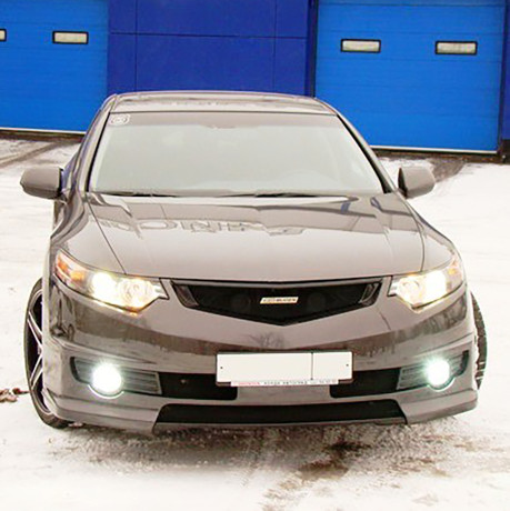 Бампер передний "Mugen Style" для Honda Accord VIII (2008-2013) купить недорого с доставкой в Убинское