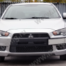 Воздуховоды радиатора в передний бампер (Цельные) var №2 для Mitsubishi Lancer X (2007-2010) купить недорого с доставкой в Убинское