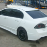 Козырек на заднее стекло для Honda Civic 4D (2006-2012) купить недорого с доставкой в Убинское