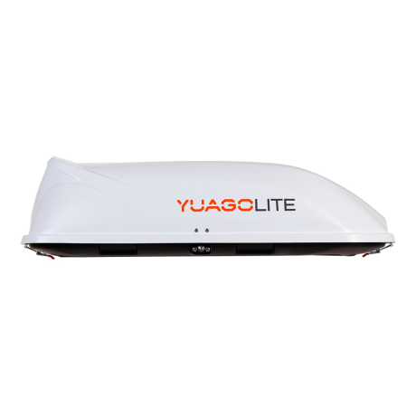 Автобокс YUAGO Lite (тиснение), белый, 250л купить недорого с доставкой в Убинское
