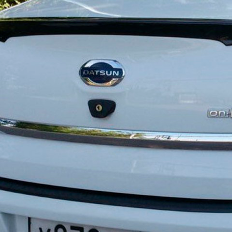 Накладка на задний бампер "АртФорм" Datsun On-Do (2014-н.в.) купить недорого с доставкой в Убинское