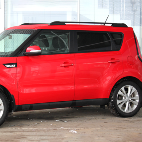Рейлинги для Kia Soul (2013-2019) Чёрный купить недорого с доставкой в Убинское