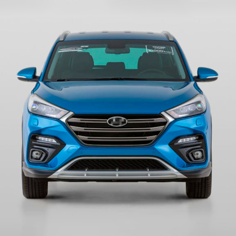 Бампер передний для Hyundai Tucson (2015-2018) купить недорого с доставкой в Убинское