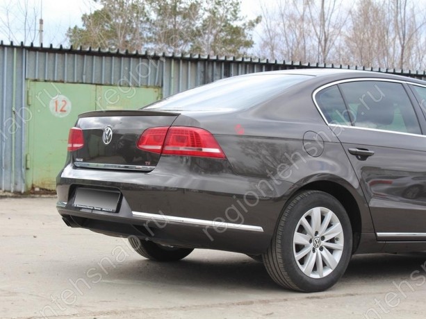 Лип-Спойлер для Volkswagen Passat B7 (2010-2015) купить недорого с доставкой в Убинское