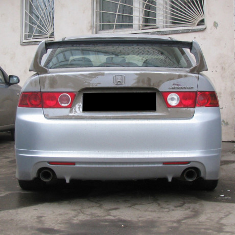 Накладка на задний бампер "Mugen" для Honda Accord (2002-2006) купить недорого с доставкой в Убинское