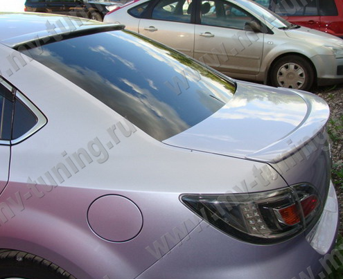 Козырек на заднее стекло var №1 для Mazda 6 Sedan (2008-2012) купить недорого с доставкой в Убинское