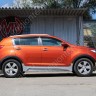 Накладки на пороги "JSW Style" для KIA Sportage (3rd) (2010-2016) купить недорого с доставкой в Убинское