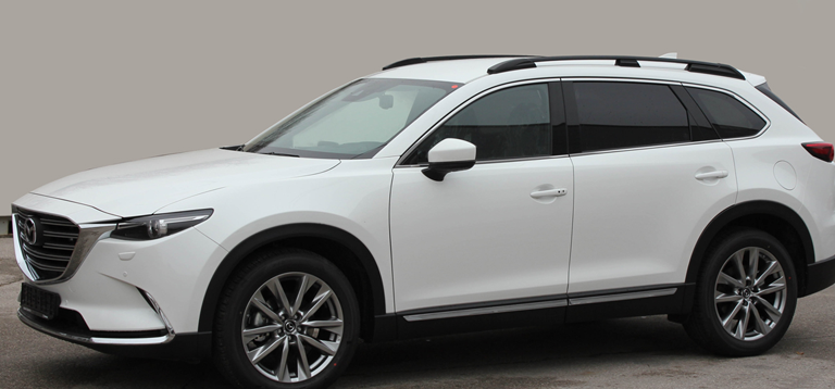 Рейлинги для Mazda CX-9 (2017-н.в.) Чёрный купить недорого с доставкой в Убинское